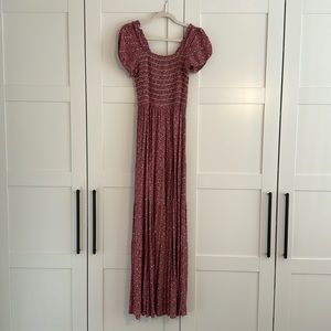 Treasure & Bond Puff sleeve maxi dress